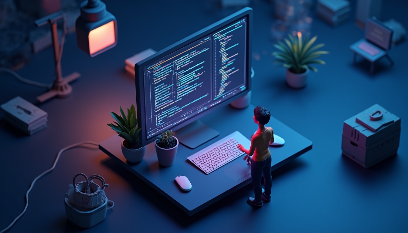 Imagine panoramică a orașului București cu elemente digitale suprapuse, simbolizând crearea de site-uri web în 2026.